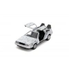 Die-Cast Zaman Makinesi Aracı, Metal Yapı, 1:32 Ölçek, 13.5 Cm