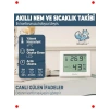 Dijital Oda Termo-Higrometre - LCD Ekranlı