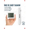 Dijital Oda Termo-Higrometre - LCD Ekranlı