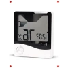 Dijital Termometre Nem Ölçer Higrometre Masa Alarm