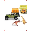 Dino Kamp Temalı Oyuncak Karavan