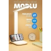 Dokunmatik Telefon Standlı 9W Şarjlı Masa Lambası, 3 Renk