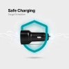 Duo PD 48W Araç Hızlı Şarj Aleti, USB-C ve USB-A İle Uyumlu