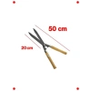 Eğri Çim ve Çalı Budama Makası 50 cm