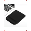 Ergonomik Bilek Destekli Kaymaz Mouse Pad, Siyah