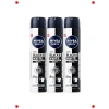 Erkek Deodorant Sprey 72 Saat Koruma Seti 3 Adet