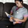 Esnek Gri Wrap Sling, Konforlu ve Güvenli Taşıma