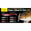 Flash-J Shad SW 1 (5 adet/paket) #154 Chameleon crystal glitter/aur Olta