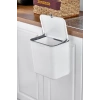 Fonksiyonel Kapaklı Banyo Çöp Kovası, 15 Lt Kapasite ile