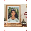 Frida Kahlo Portresi 1000 Parça Sanat Yapbozu