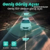Geniş Açı Gece Görüşlü Akıllı Araç İçi Kamera 1080p