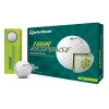 Golf Oyunları için Şerit Desenli Dayanıklı Golf Topu
