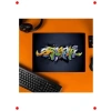 Grafiti Desenli Geniş Mousepad