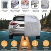 Gri Renkli Araba Brandası - Hatchback Araçlar için 3.75m-4.15m
