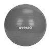 Gri Renkli Pilates Topu, 55 cm Çapında