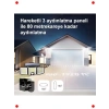 Güneş Enerjili 223 COB LED Hareket Sensörlü Lamba