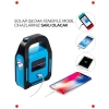Güneş Enerjili & USB Şarjlı Kamp Lambası