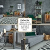 Halı için Yeniden Kullanılabilir Oval Sürgüler, 8li Paket