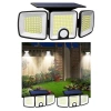 Hareket Sensörlü 3 Taraflı Güneş Enerjili 223 COB LED Aydınlatma