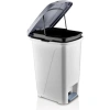 İç Kovalı Slim Pedallı Modern Çöp Kovası, (40 Litre)
