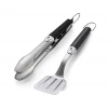 İkili set halinde ızra ve spatula, bahçe işlerinde kullanıma uygun