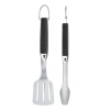 İkili set halinde ızra ve spatula, bahçe işlerinde kullanıma uygun