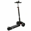 Işıklı 3 Tekerlekli Scooter, Modern Siyah Renk ve Eğlenceli Tasarım