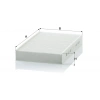 Kabin Filtresi, MANN-FILTER CU 1629, Renault Uyumlu