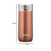 Kahverengi 360 ml Kapasiteli Contigo Termos Bardak