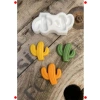Kaktüs Şekilli Mini Silikon Mum Kalıbı
