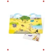 Kalın Safari Temalı Gummisticker Oyuncak Seti