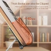 Kaliteli Karbon Çelik ve Ahşap Kitap Okuma Tutucu, Ayarlanabilir