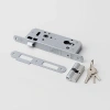 Kapı Kolu, 45x85 mm Boyutlarında, 3 Anahtarlı Metal Kilit