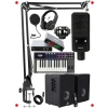 Kapsamlı Stüdyo Ekipman Seti (Midi, Kayıt, İzleme)