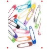 Karışık Renkli Çengelli İğne Seti (36 Adet)