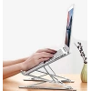 Katlanabilir Alüminyum Laptop Standı, İki Taraflı Ayarlı