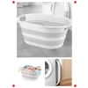Katlanabilir Silikon Çamaşır Sepeti (40 Litre)