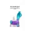 Kılıflı Askılı Pipetli Tritan Çocuk Matarası, 480 ml