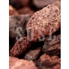Kırmızı pomza taşı, 2-3 cm, volkanik cürüf