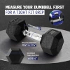 Kırmızı/Siyah Dambıl Antrenmanları İçin Kettle Grip Sap