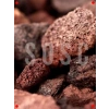 Kırmızı Volkanik Pomza Taşı, 2-3 cm, 10 Litre