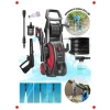 Kırmızı Yüksek Basınçlı Temizleme Makinesi 2000W 150 Bar