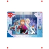 Kış Masalı Temalı 2li Çocuk Yapbozu - 24 Parça Set