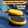Koyun Kuzu Postu Pedi, Sarı Renk, Ø 125 mm Orta Sert Pasta Cila