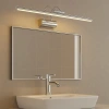 Krom Kasa LED Flüt Aplik, 6W, 3200K Gün Işığı, Duvar İçin