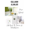LCD Ekranlı Sıcaklık ve Nem Ölçer - Duvara Takılabilir