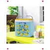 Limon Desenli Buzluk, 24 Litre + 2 Buz Kaseti