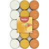 Mango Kokulu 30lu Tealight Mum Seti, Doğal Özler İle