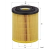 MANN-FILTER Yağ Filtresi HU 816/2 x (BMW)