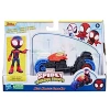 Marvel , les Mles: Spider-Man Motosikletli Aksiyon Figürü